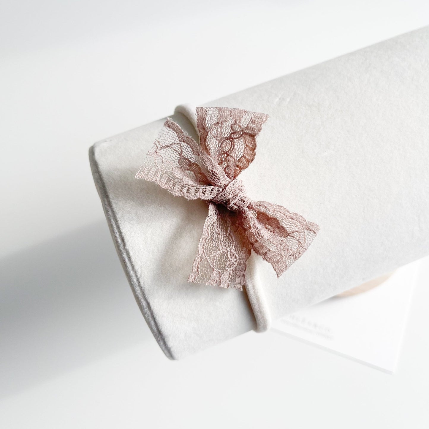 Evangeline Lace Bow Headband - Chléa & Co.