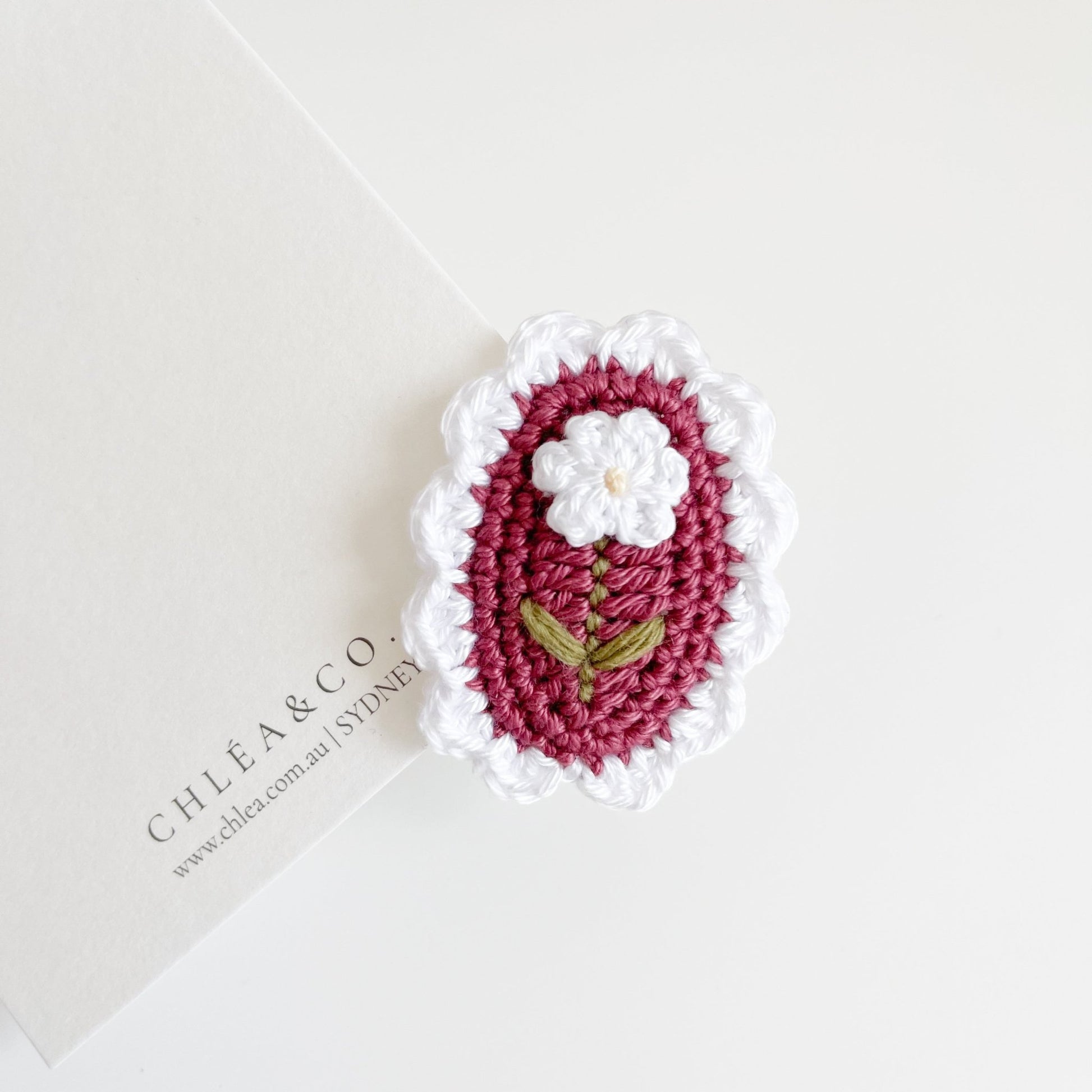 Flora Crochet Clip - Chléa & Co.