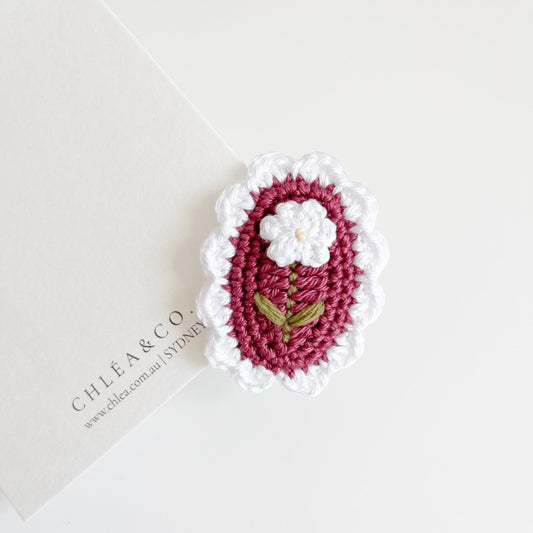 Flora Crochet Clip - Chléa & Co.