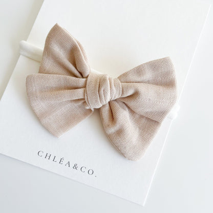 Florie Muslin Bow Headband - Chléa & Co.