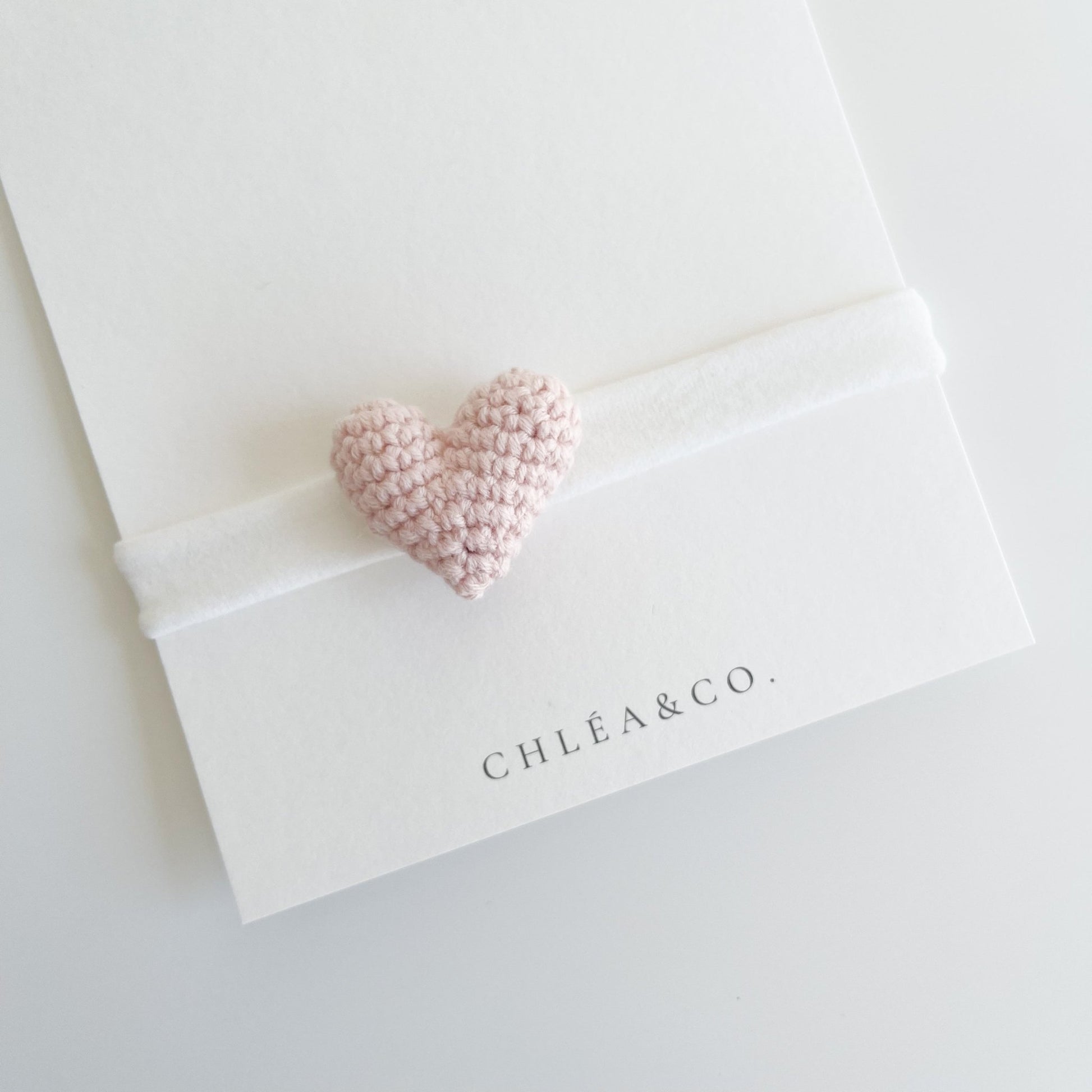 Heart Crochet Headband - Chléa & Co.