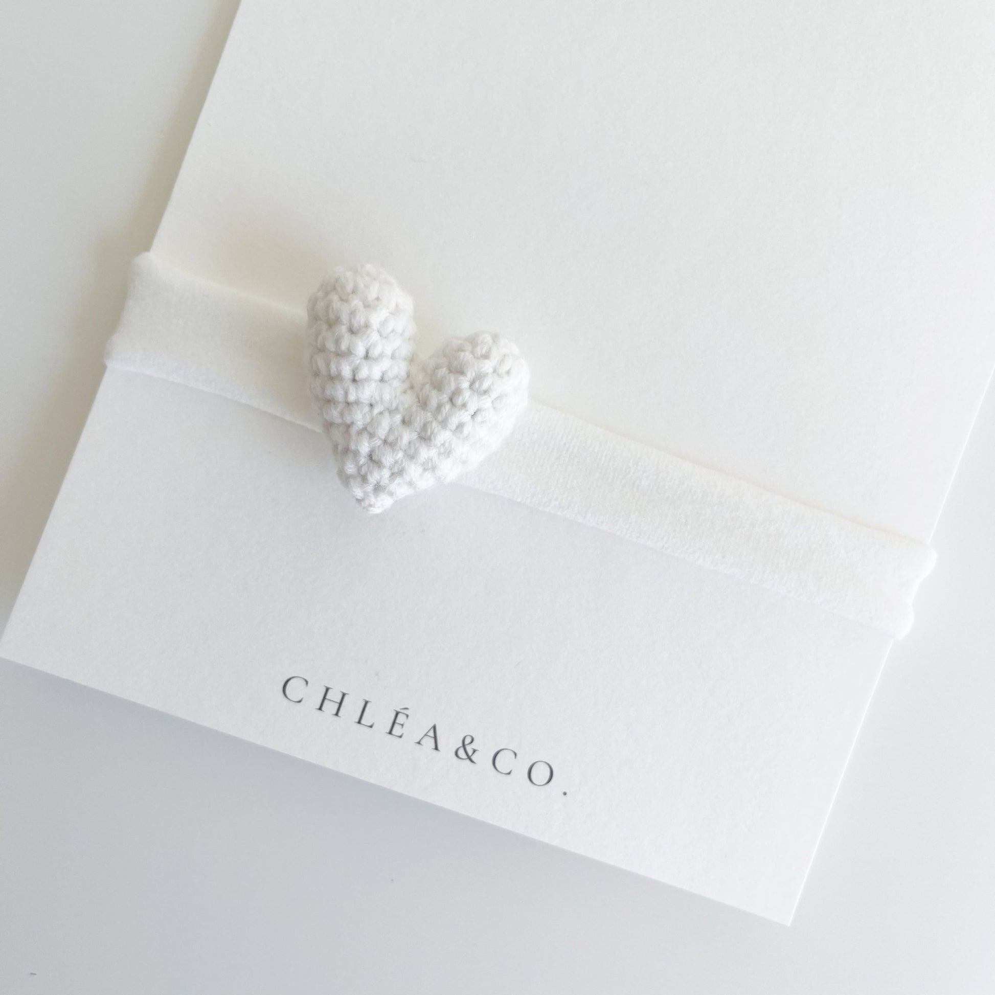 Heart Crochet Headband - Chléa & Co.