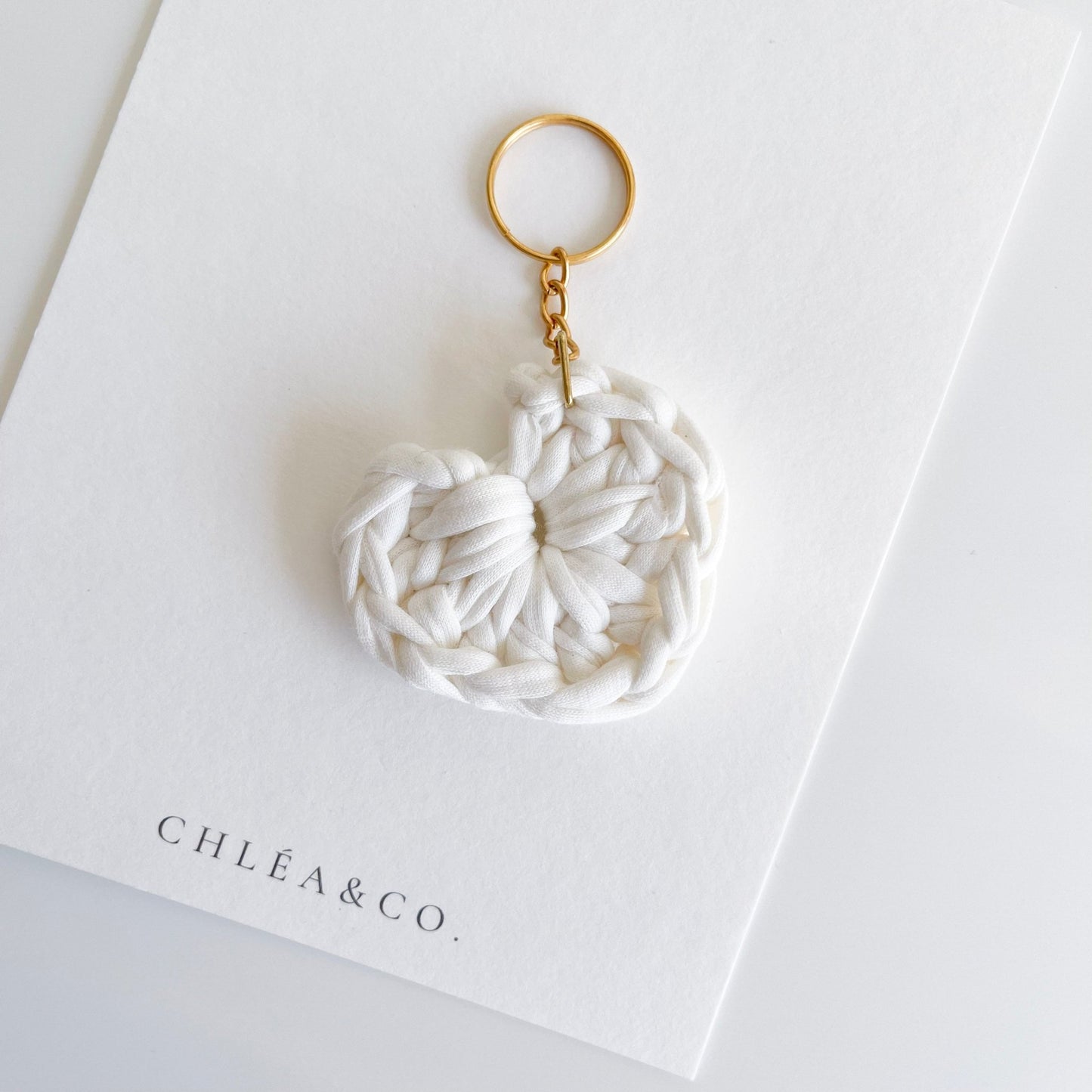 Heart Key Ring - Chléa & Co.