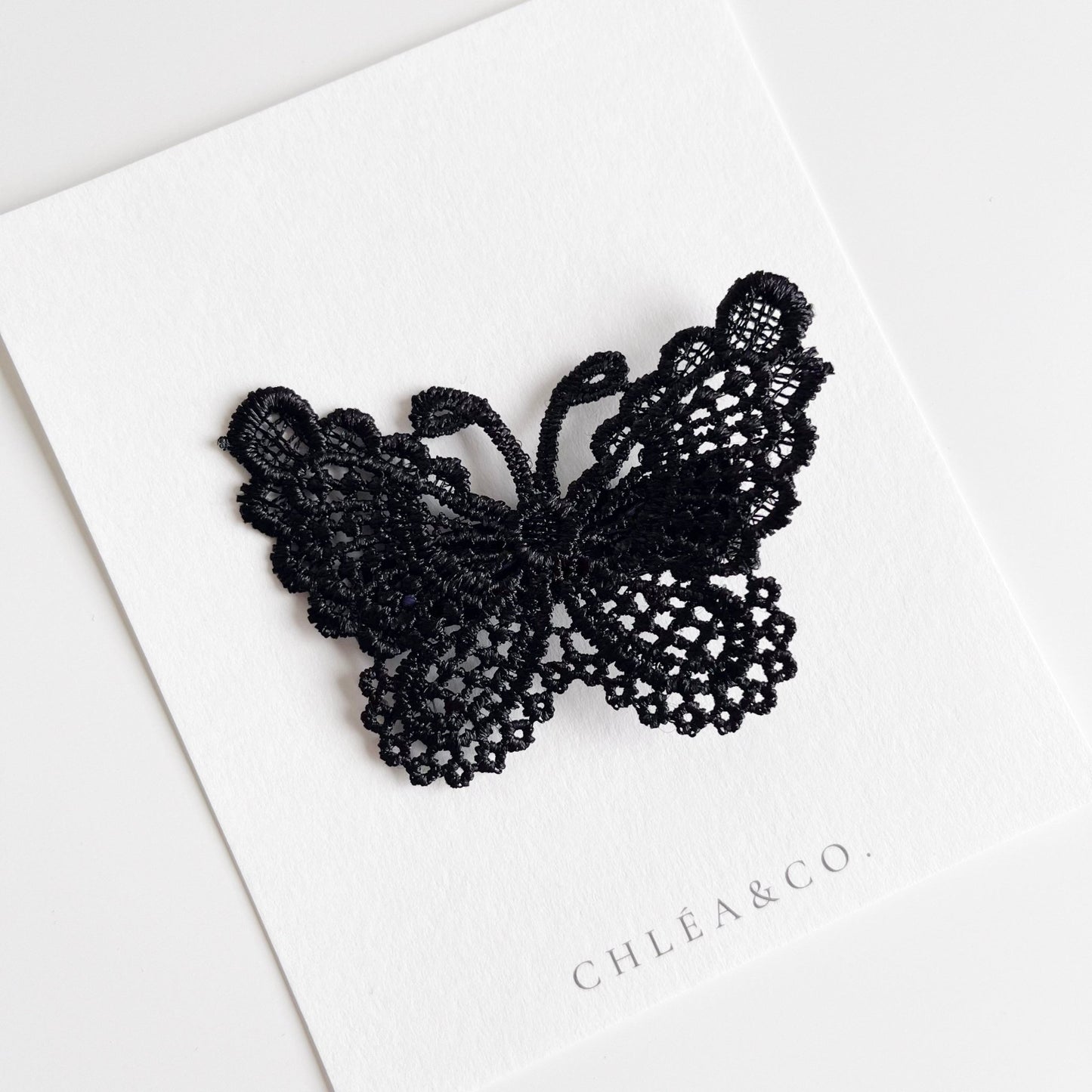 Lace Butterfly Clip - Chléa & Co.