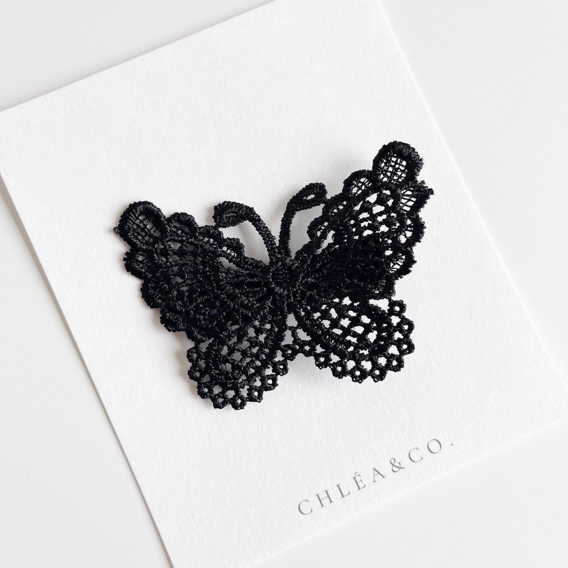 Lace Butterfly Clip - Chléa & Co.