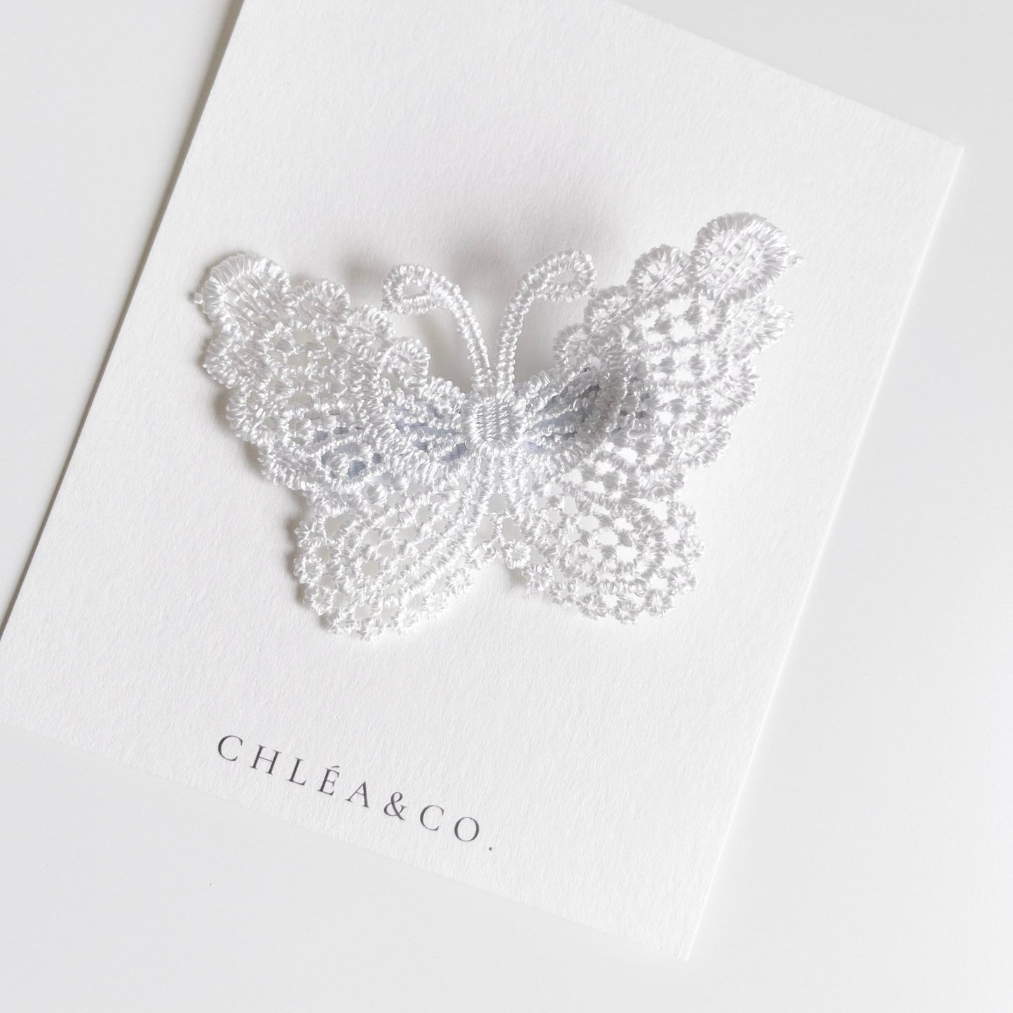 Lace Butterfly Clip - Chléa & Co.