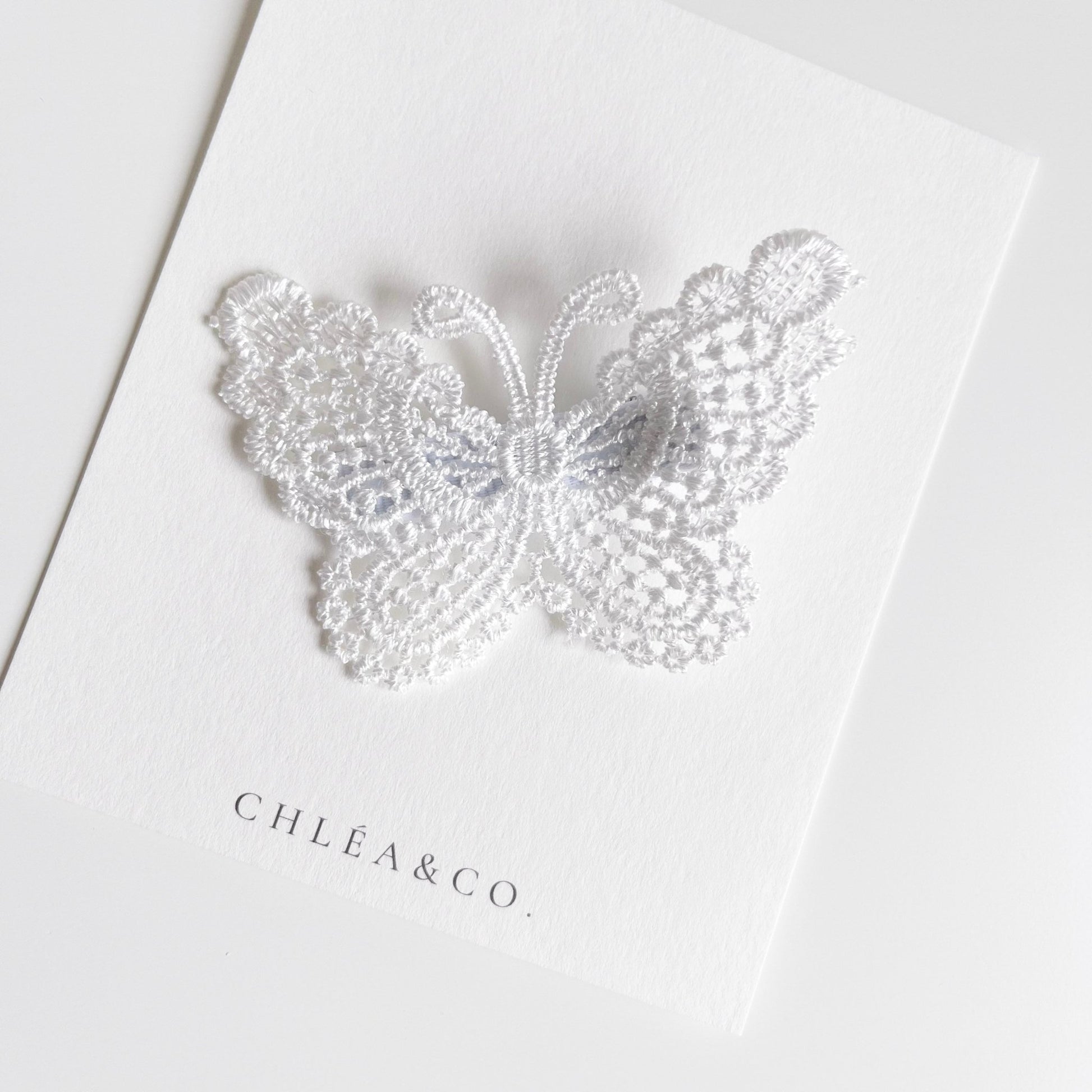 Lace Butterfly Clip - Chléa & Co.