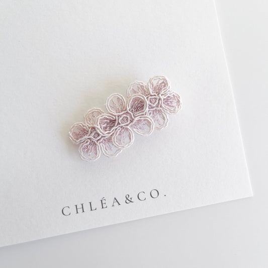 Lace Flower Clip - Chléa & Co.
