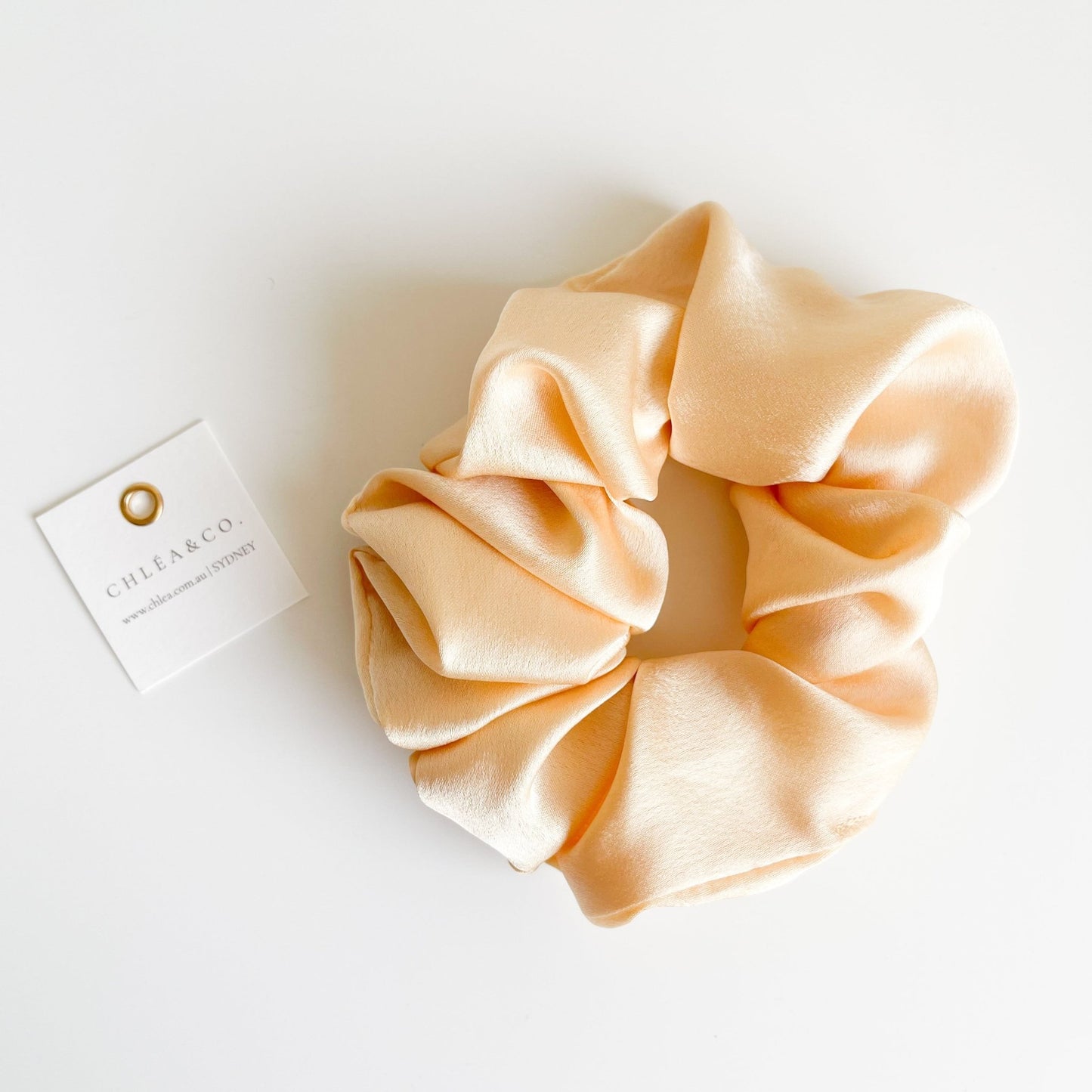 Large Satin Scrunchies - Chléa & Co.