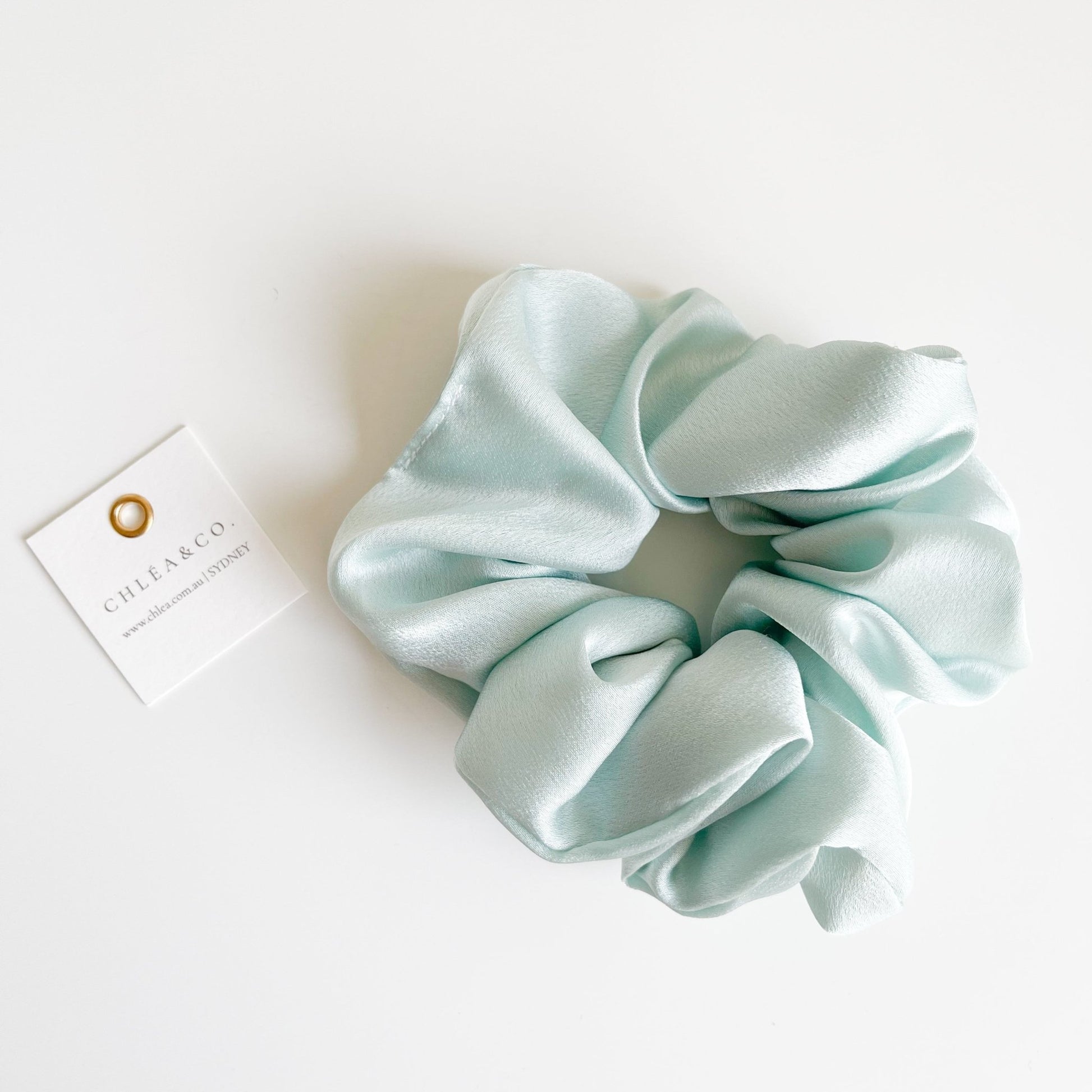 Large Satin Scrunchies - Chléa & Co.