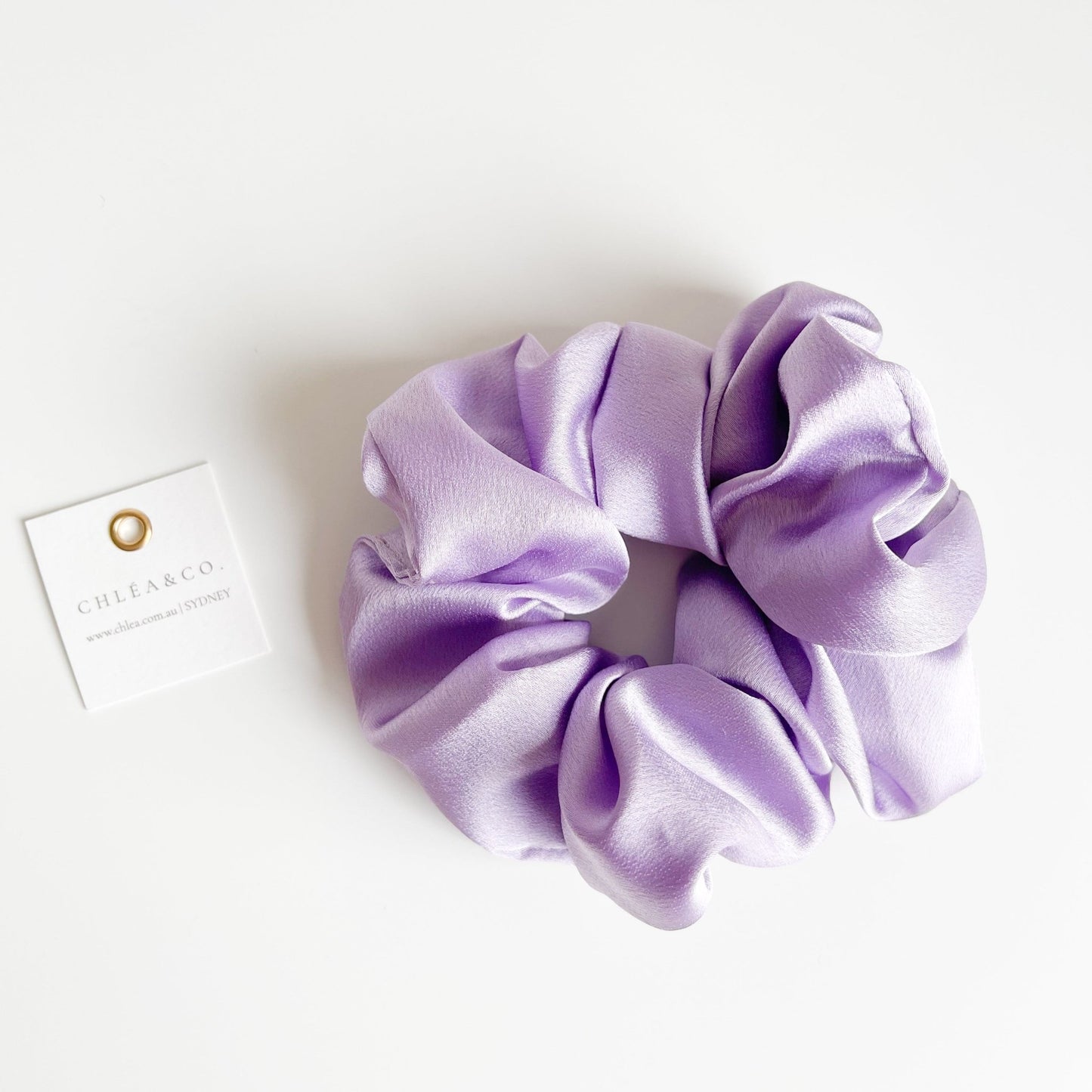 Large Satin Scrunchies - Chléa & Co.