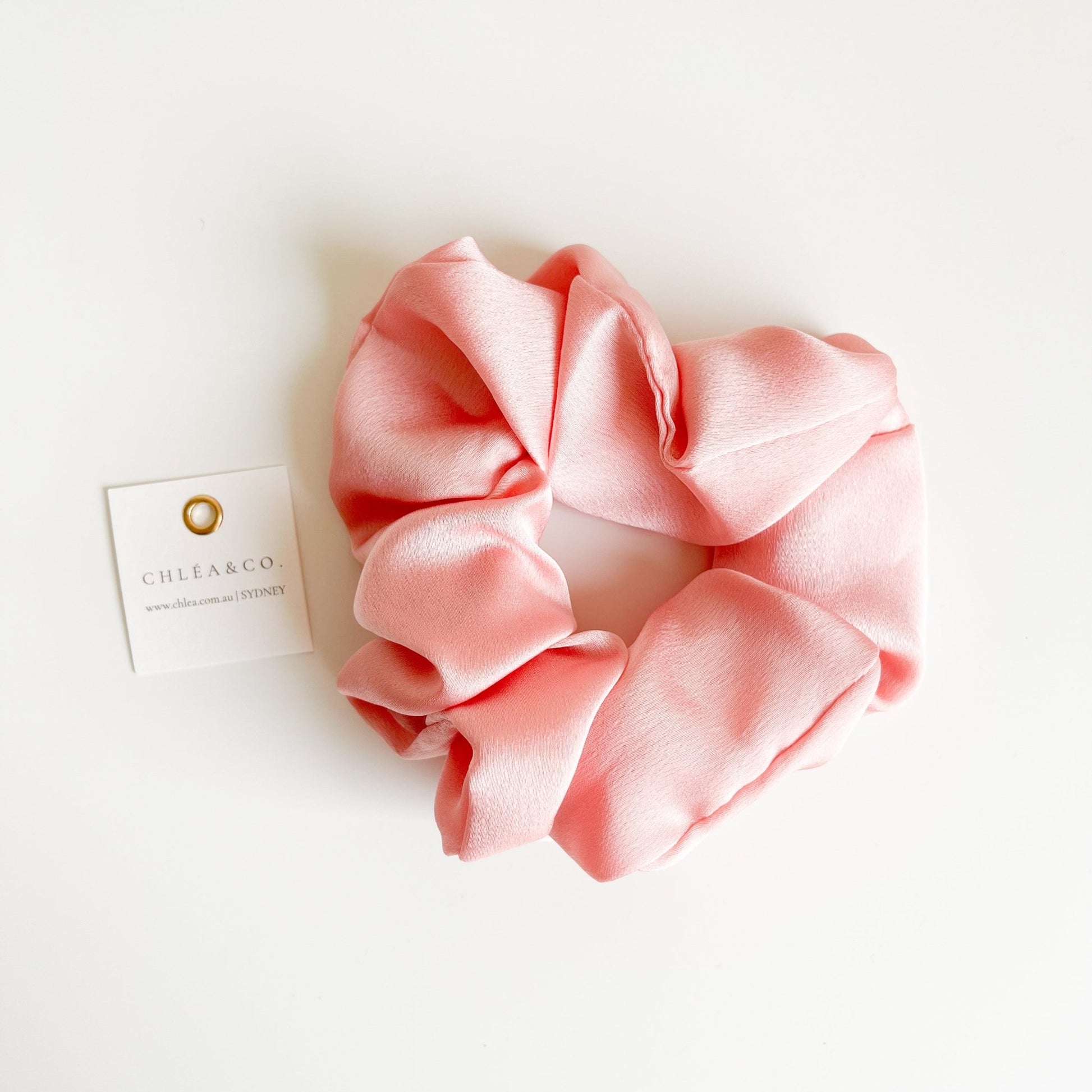 Large Satin Scrunchies - Chléa & Co.