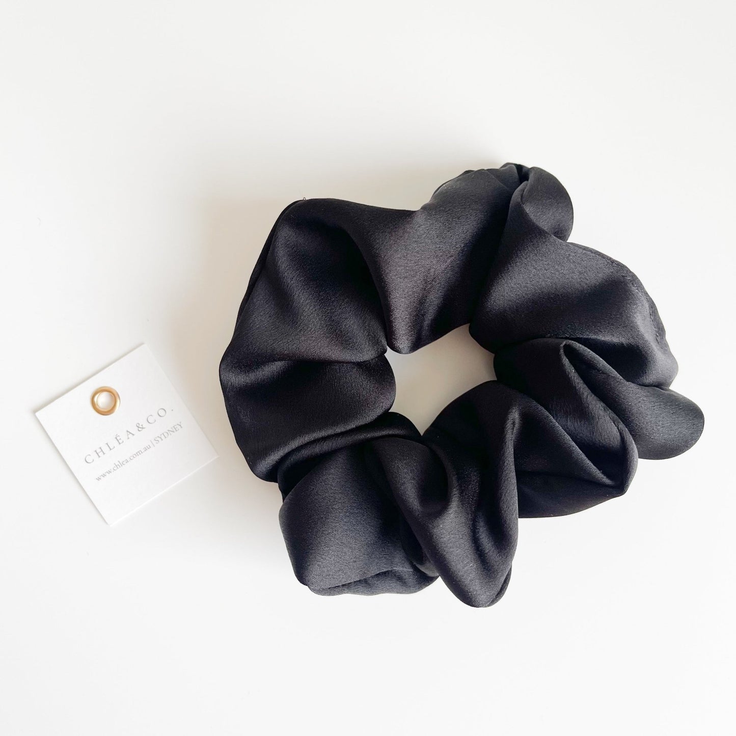 Large Satin Scrunchies - Chléa & Co.