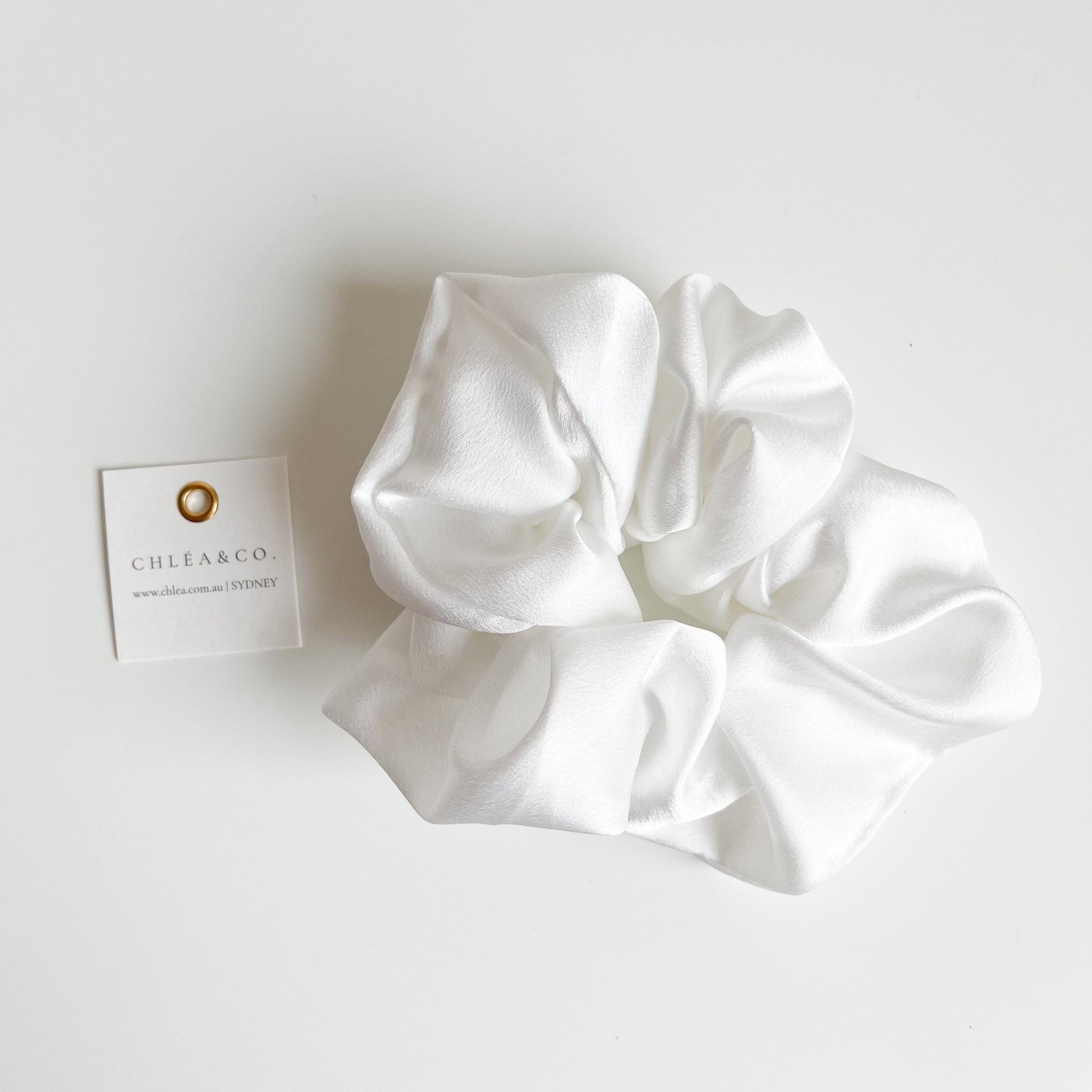 Large Satin Scrunchies - Chléa & Co.