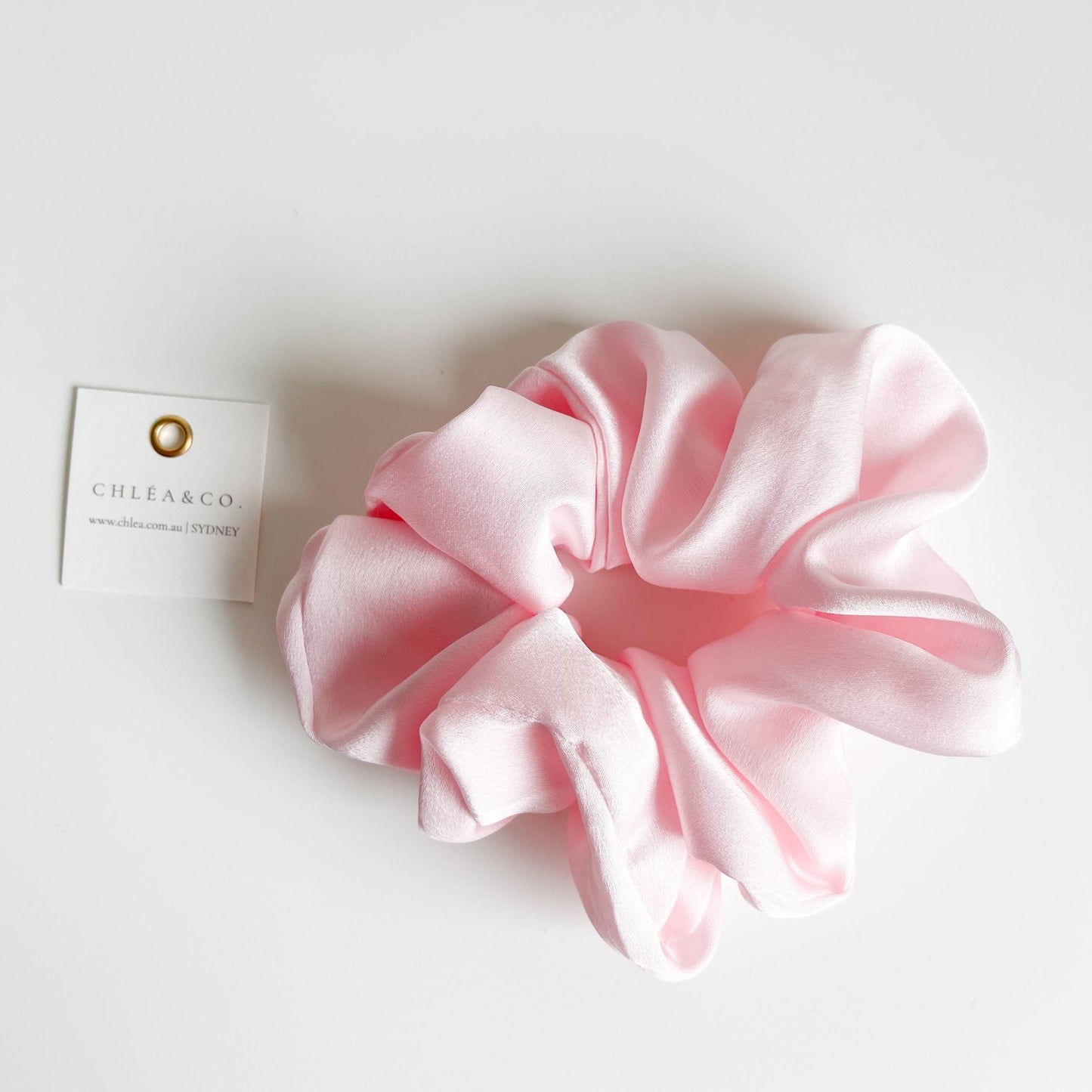 Large Satin Scrunchies - Chléa & Co.