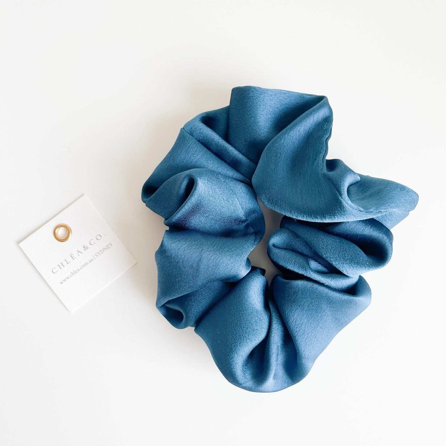 Large Satin Scrunchies - Chléa & Co.