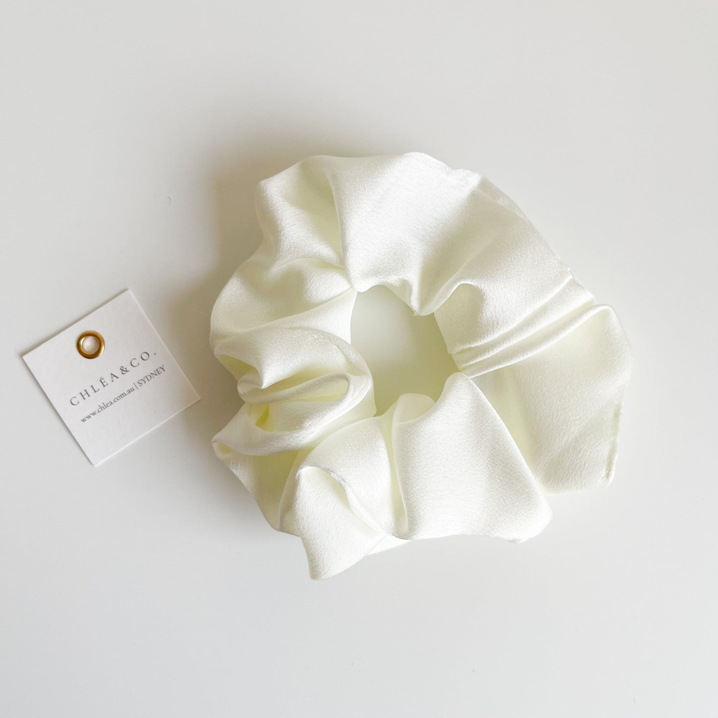 Large Satin Scrunchies - Chléa & Co.