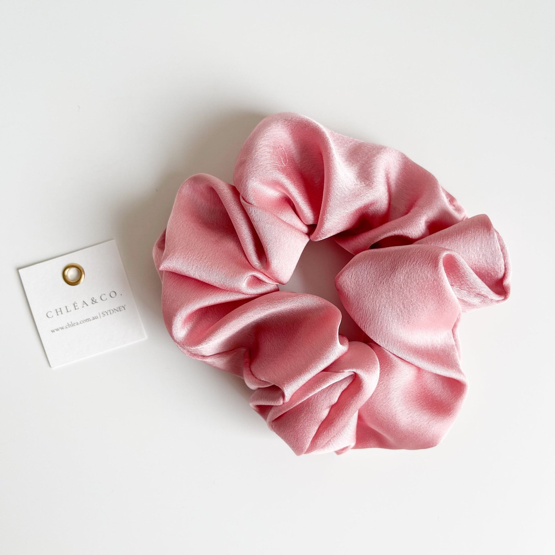 Large Satin Scrunchies - Chléa & Co.