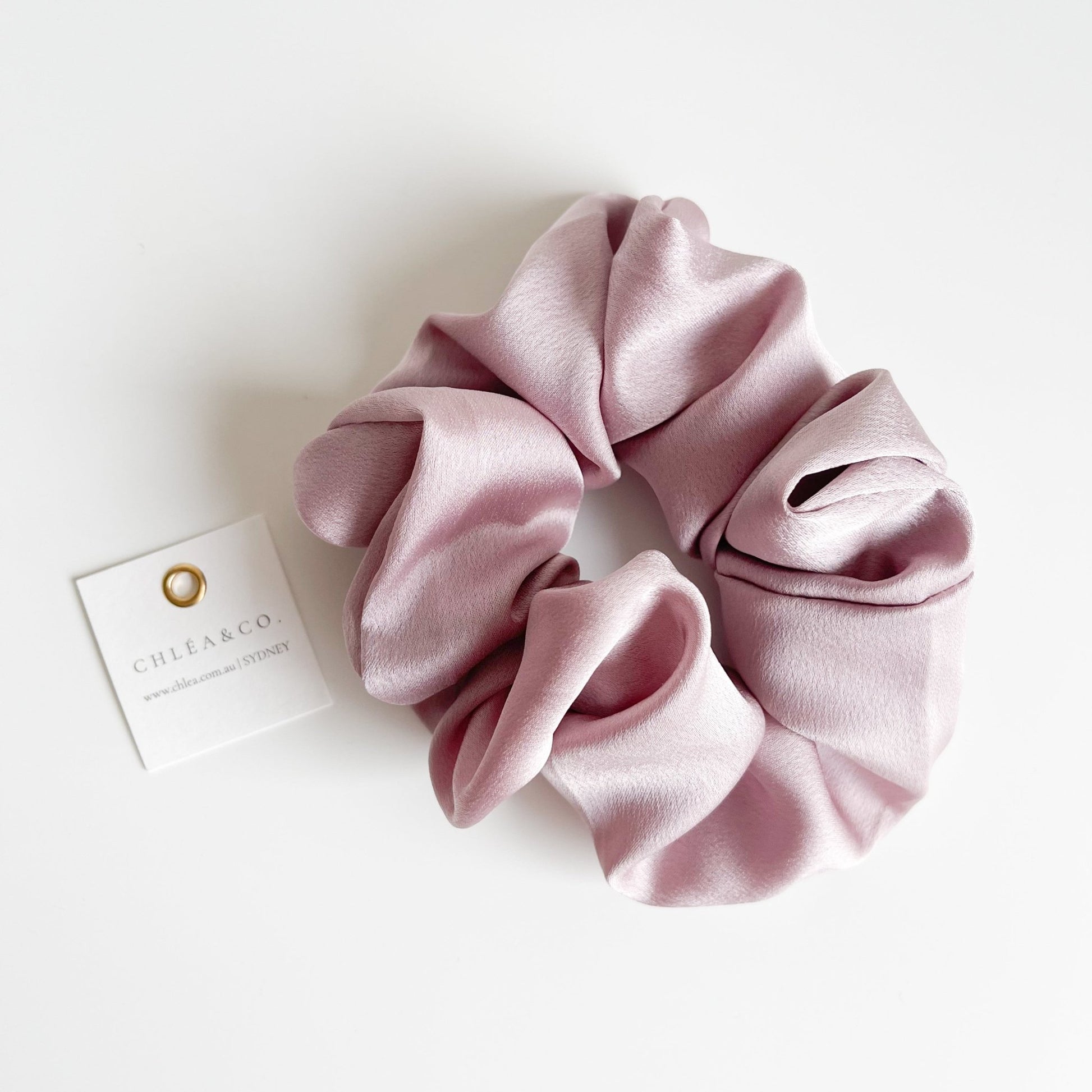 Large Satin Scrunchies - Chléa & Co.