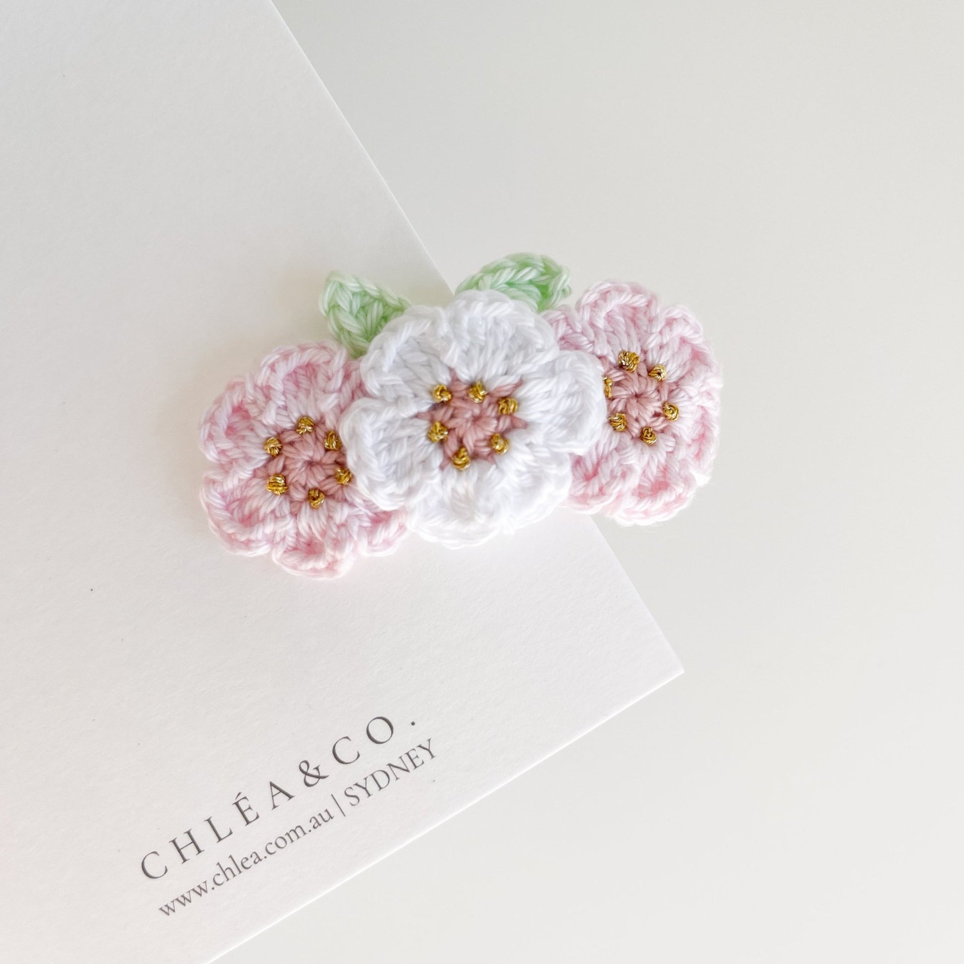 Little Bloom Crochet Clip - Chléa & Co.
