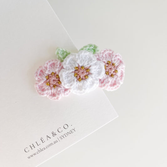 Little Bloom Crochet Clip - Chléa & Co.