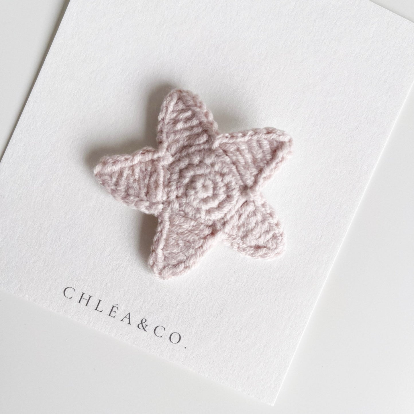 Little Star Crochet Clip - Chléa & Co.