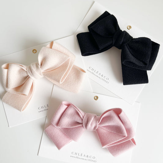 Livenna Felt Bow - Chléa & Co.