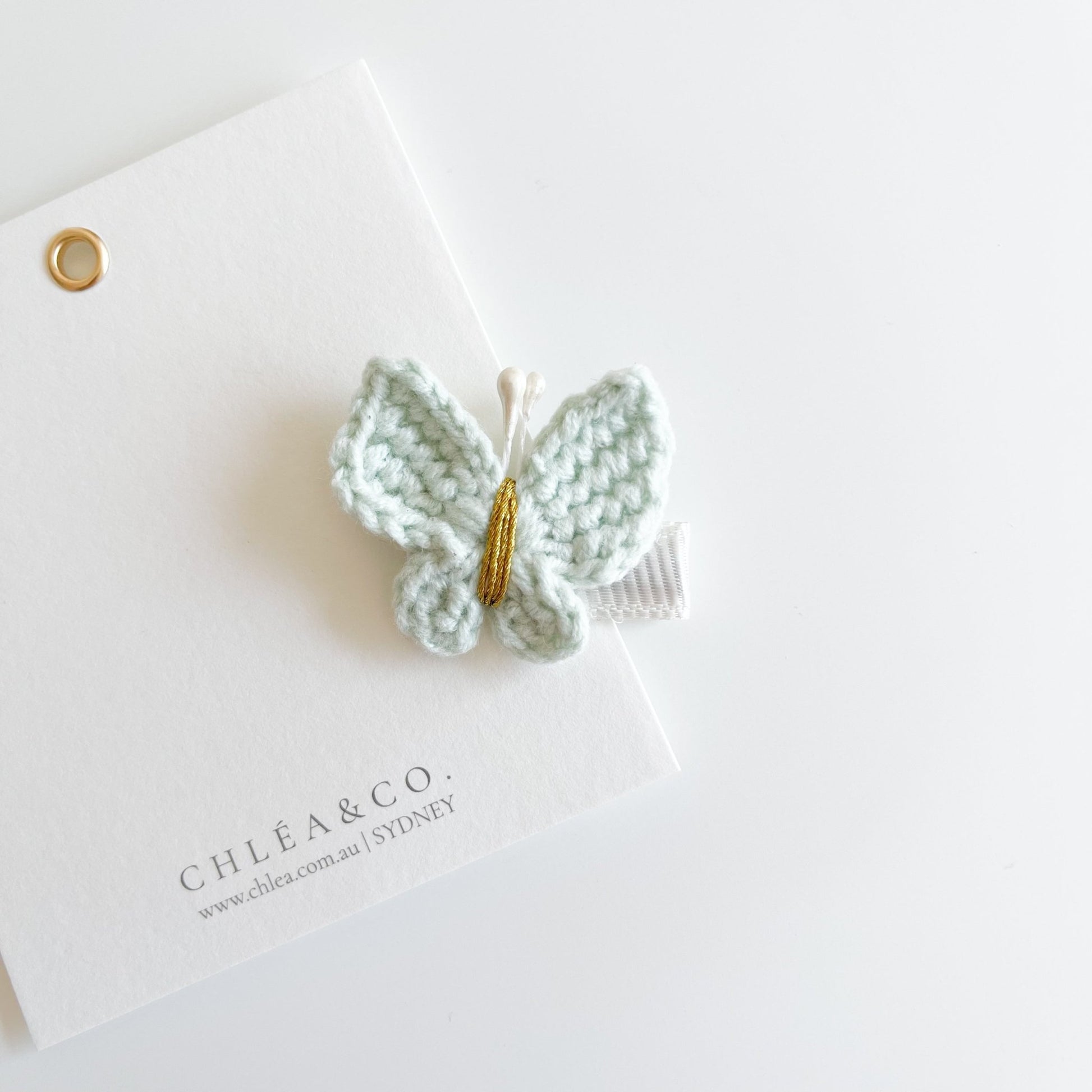 Maisie Butterfly Crochet Clip - Chléa & Co.