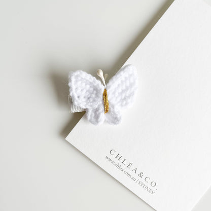 Maisie Butterfly Crochet Clip - Chléa & Co.