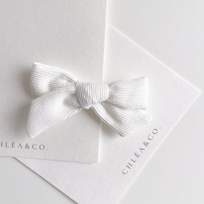 Mary Ann Corduroy Bow - Chléa & Co.