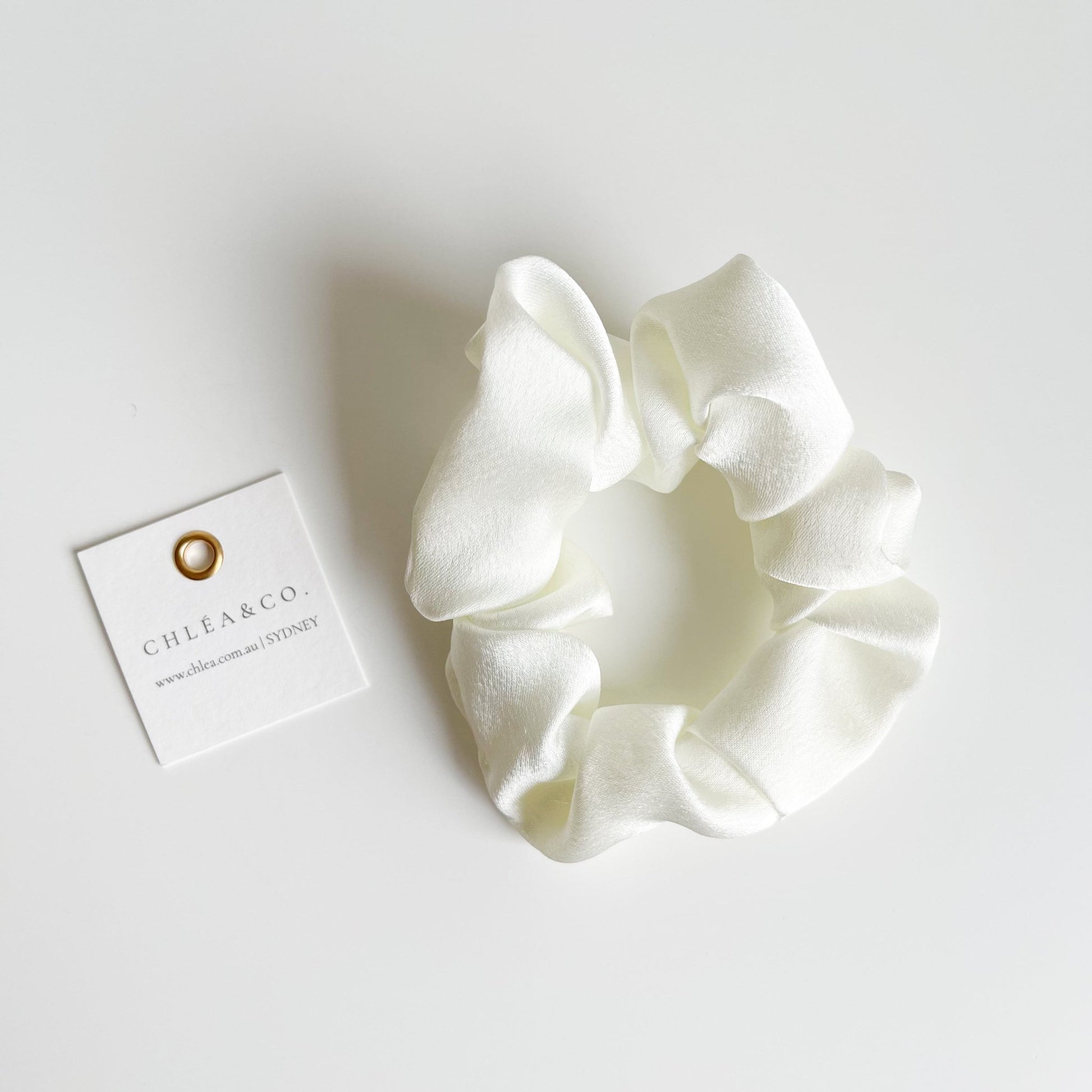 Mini Satin Scrunchies - Chléa & Co.