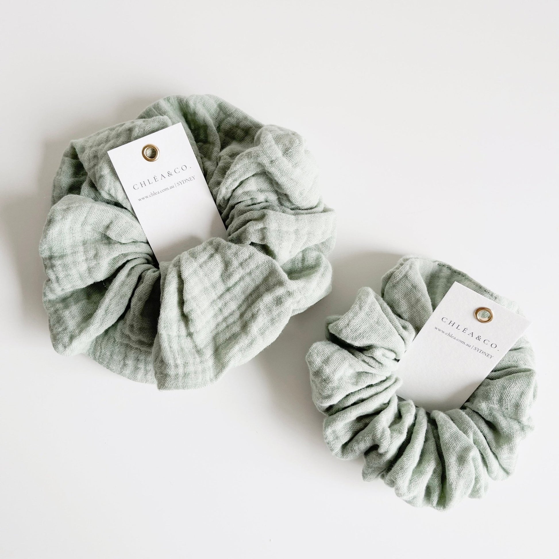 Mum & Little One Muslin Scrunchies - Chléa & Co.
