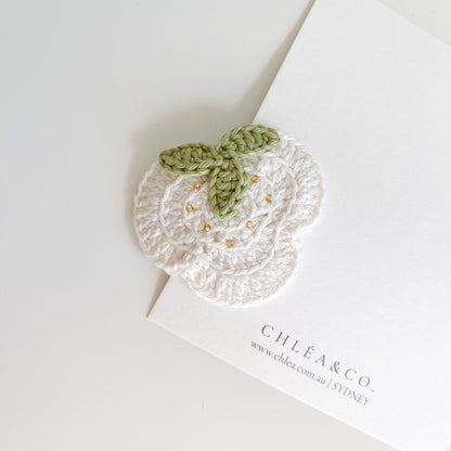 Olive Crochet Clip - Chléa & Co.