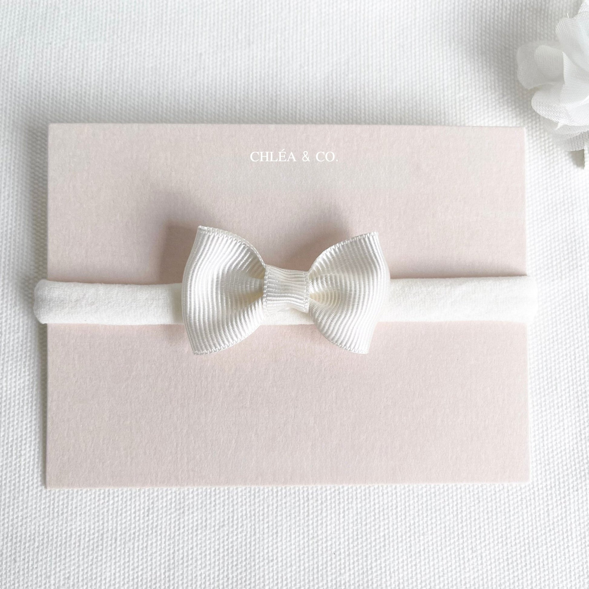 Pastel Ribbon Bow Headband - Chléa & Co.