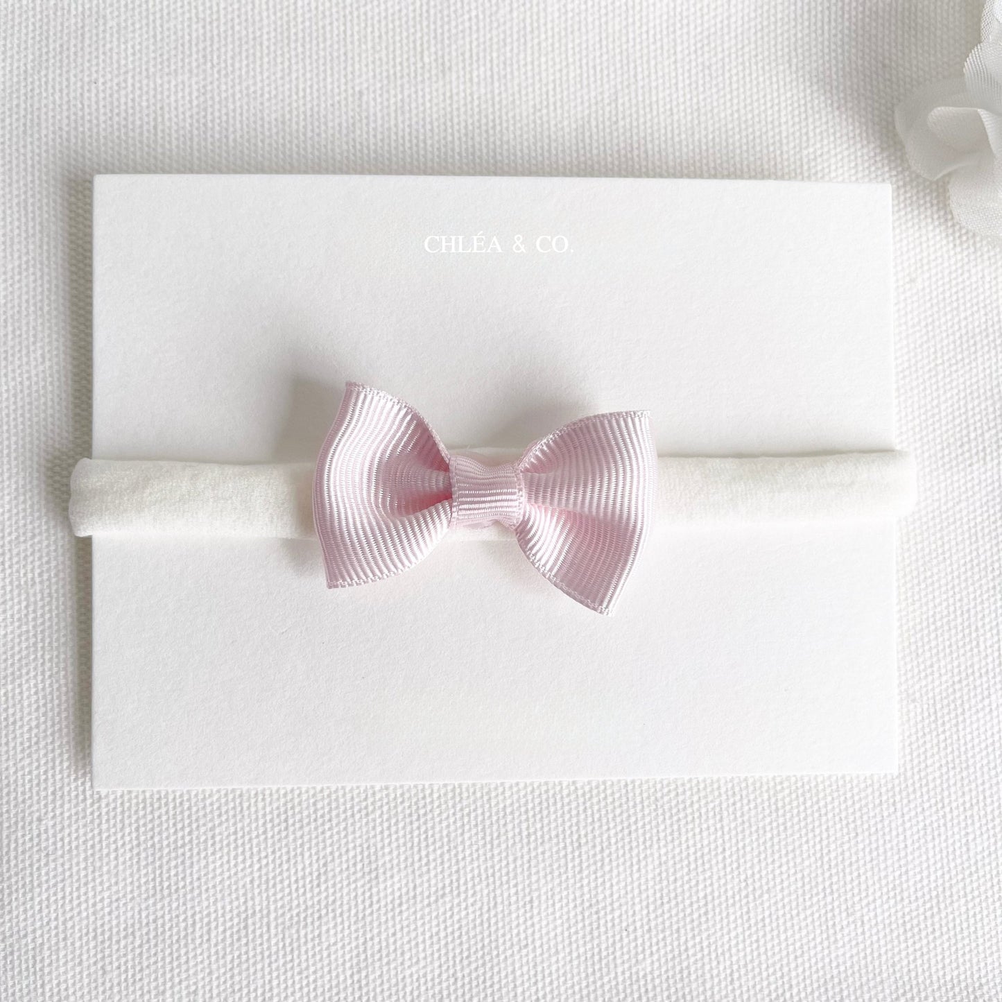 Pastel Ribbon Bow Headband - Chléa & Co.
