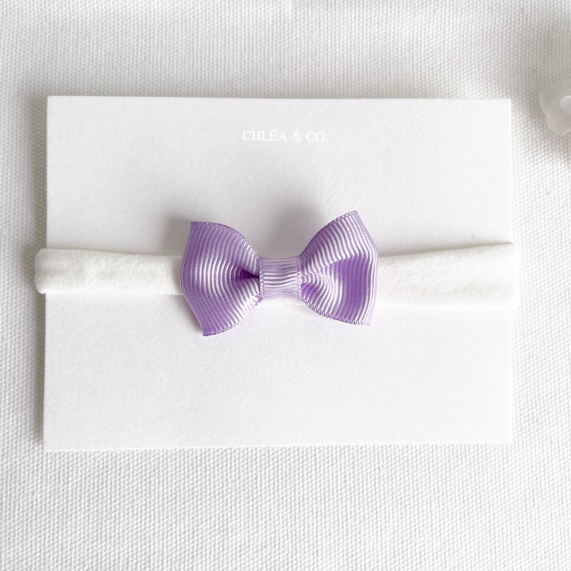 Pastel Ribbon Bow Headband - Chléa & Co.