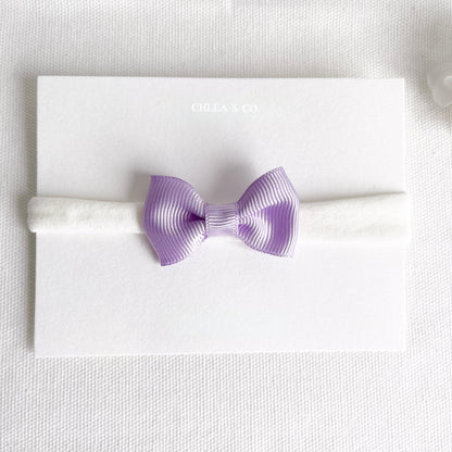 Pastel Ribbon Bow Headband - Chléa & Co.