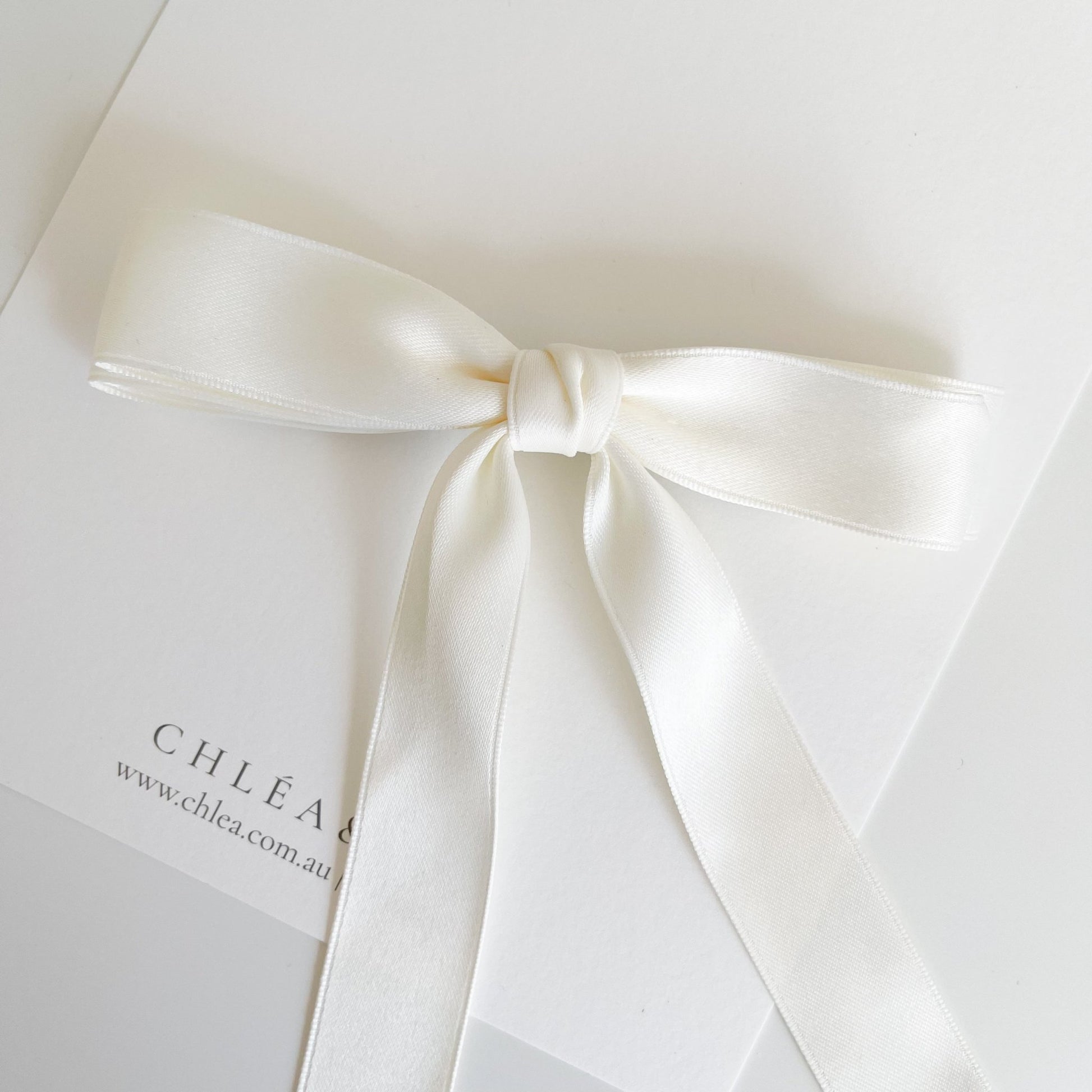 Petite Audrey Long Tail Bow - Chléa & Co.