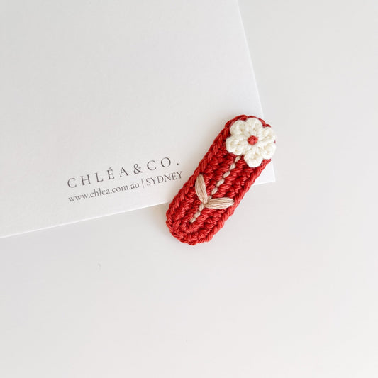 Petite Fleur Crochet Clip - Chléa & Co.