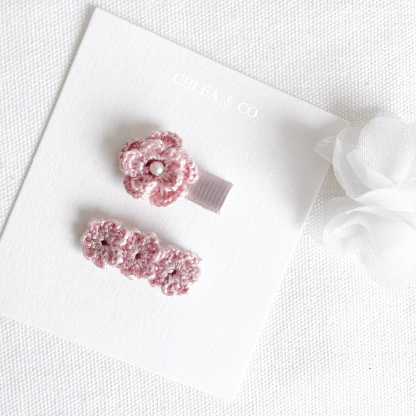Petite Lace Yarn Clip - Chléa & Co.