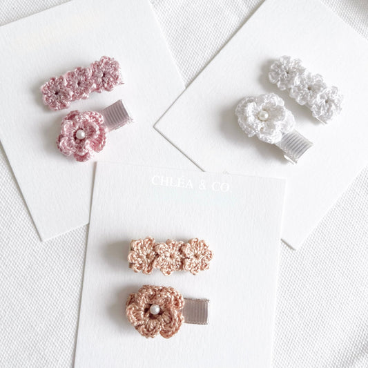 Petite Lace Yarn Clip - Chléa & Co.