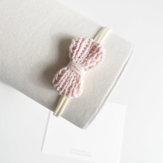 Petite Peony Bow Headband - Chléa & Co.