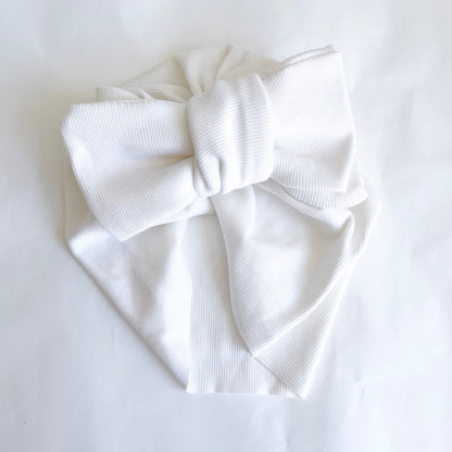 Pre - tied Bow Baby Turban - Chléa & Co.
