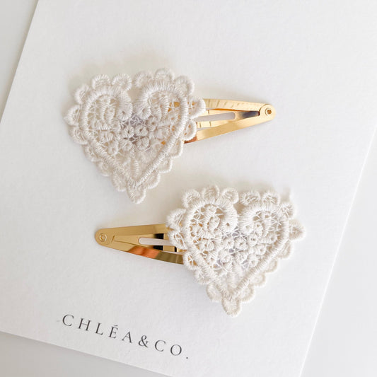 Set of 2 Clips Sienna Grace - Chléa & Co.