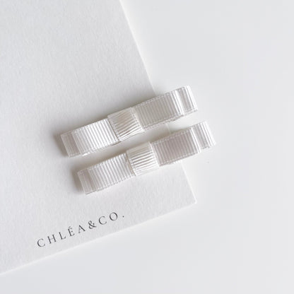 Set of 2 Medium Ribbon Bows - Chléa & Co.