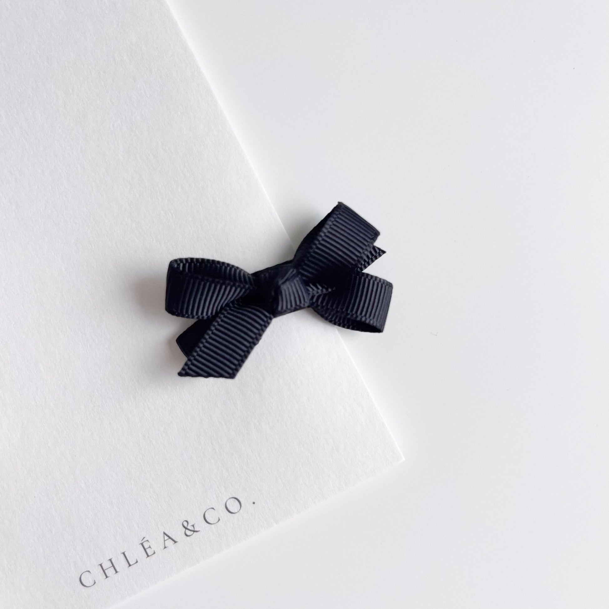Set of 2 Petite Ribbon Bows - Chléa & Co.