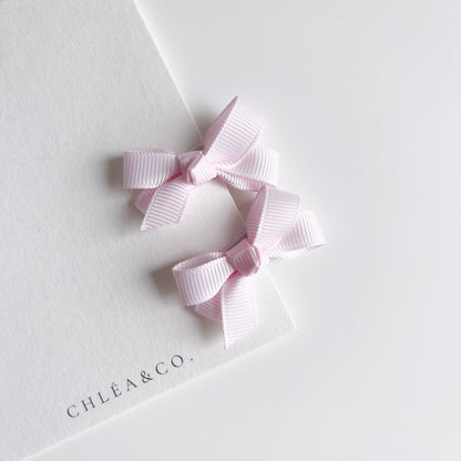 Set of 2 Petite Ribbon Bows - Chléa & Co.