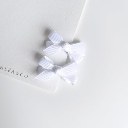 Set of 2 Petite Ribbon Bows - Chléa & Co.