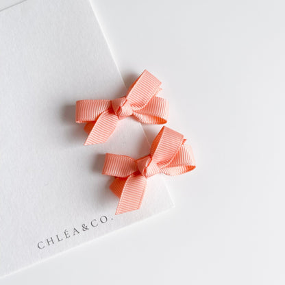 Set of 2 Petite Ribbon Bows - Chléa & Co.