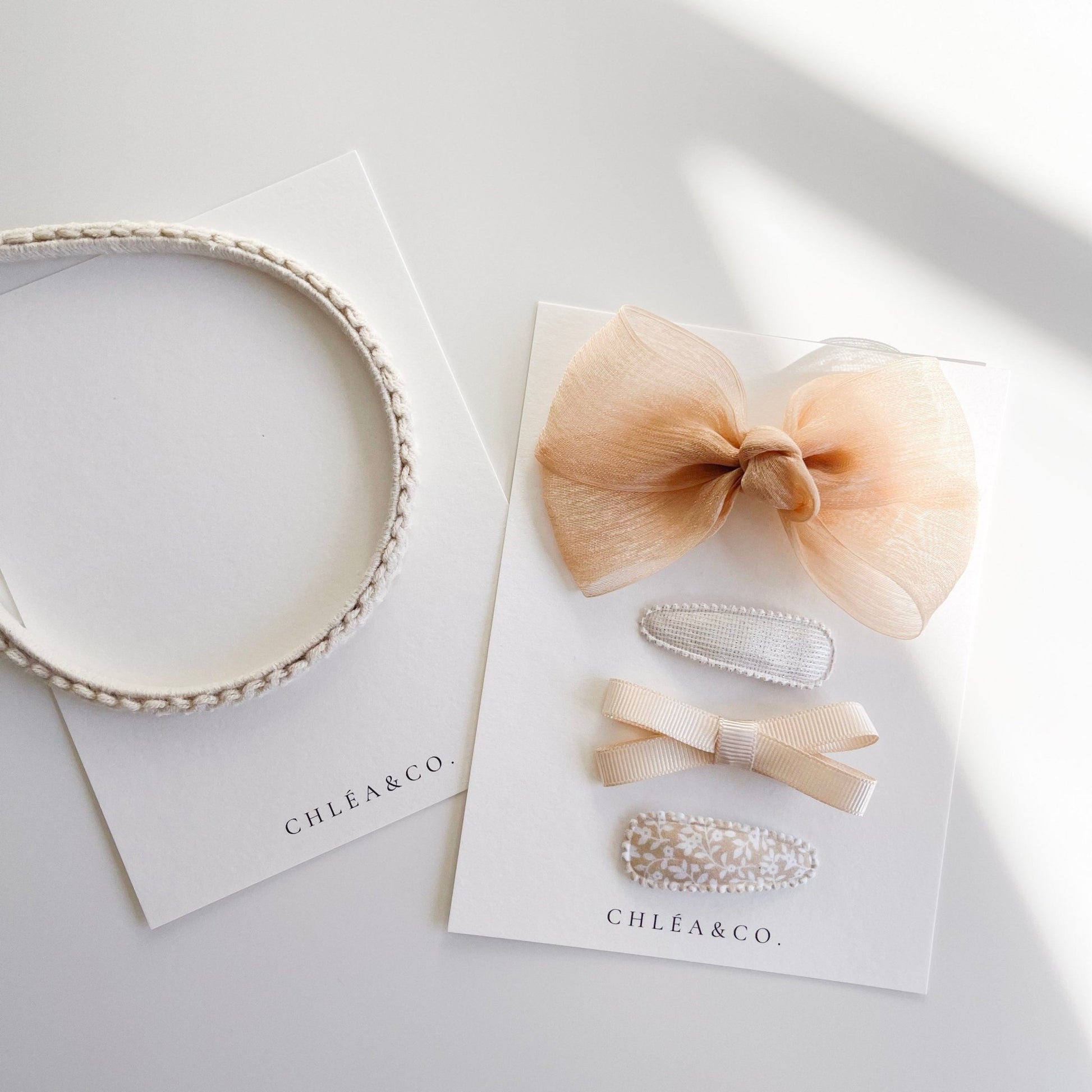Set of 5 Kimora Hair Clip Set - Chléa & Co.